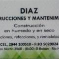 Realizo Construcciones y Mantenimiento.Marcelo Diaz. Tel: 2944100510